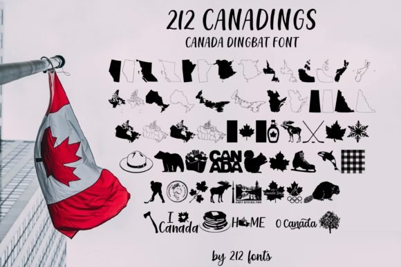 212 Canadings Font