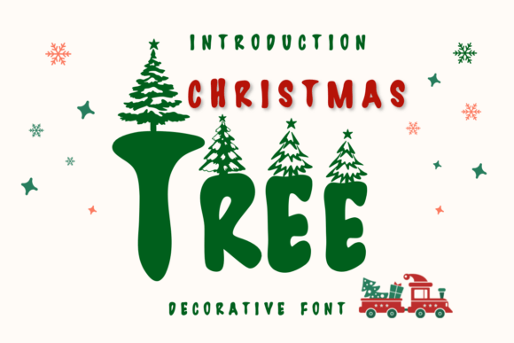 Christmas Tree Font
