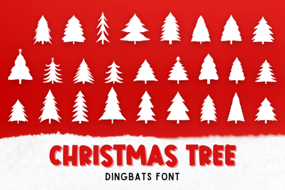 Christmas Tree Font