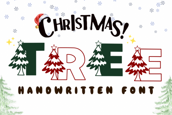 Christmas Tree Font