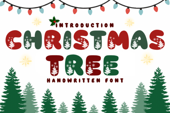 Christmas Tree Font