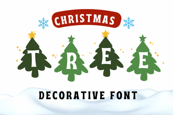 Christmas Tree Font