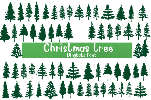 Christmas Tree Font