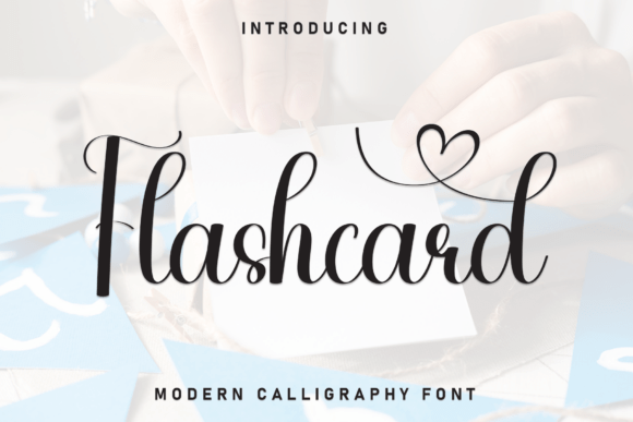 Flashcard Font