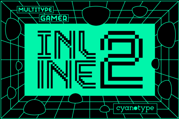 Gamer Inline 2 Font