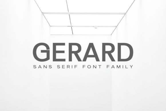 Gerard Family Font