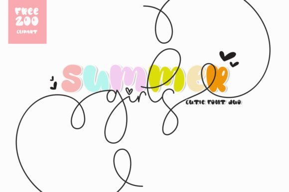 Girls Summer Font