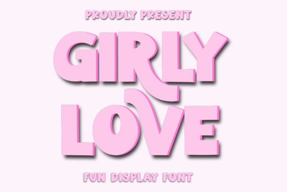 Girly Love Font
