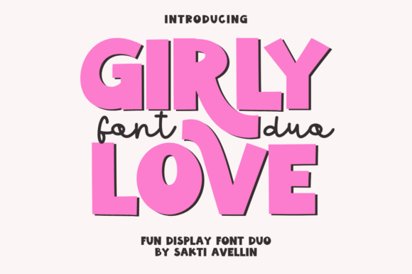 Girly Love Font