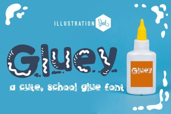 Gluey Font