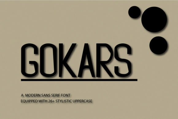 Gokars Font
