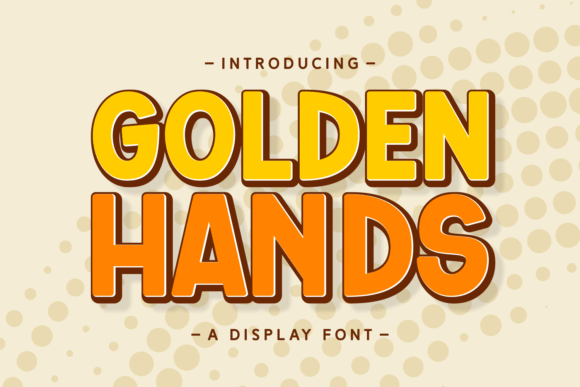 Golden Hands Font