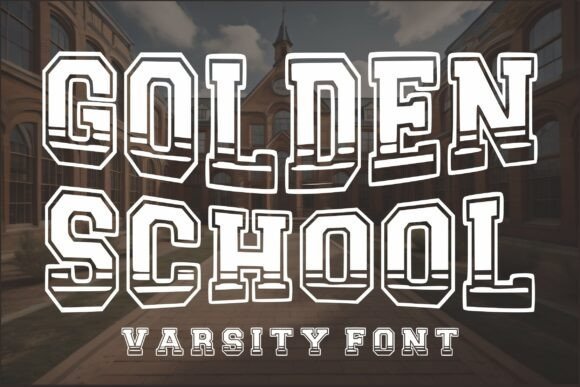 Golden School Font