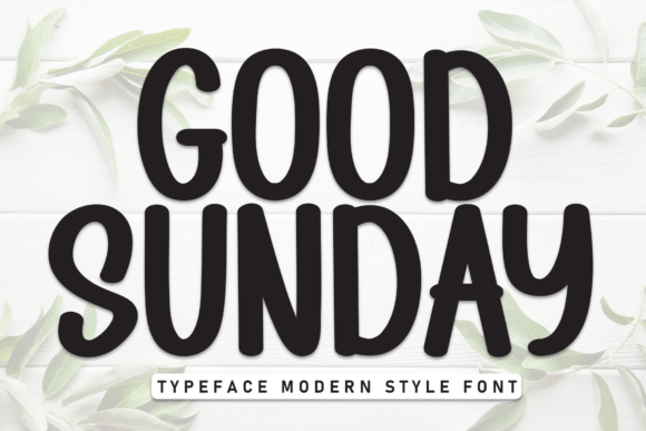 Good Sunday Font